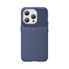 Hurtel Armored iPhone 15 Pro Thunder tok - kék tok és táska