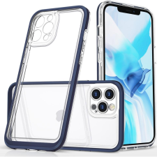 Hurtel Átlátszó 3az1ben Tok iPhone 12 Pro Blue Tok Gel Tok (187730257) tok és táska