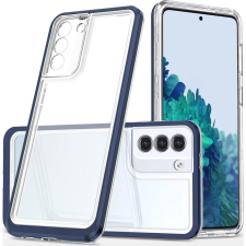 Hurtel Átlátszó 3in1 Tok Samsung Galaxy S23+ Szilikon Tok Keret Kék (187766593) tok és táska