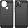 Hurtel Carbon Case Tok Xiaomi Redmi A1+ Rugalmas Szilikon Karbon Borításhoz Fekete (187766645)