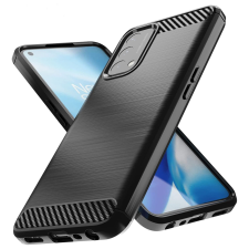 Hurtel Carbon tok Flexible tok OnePlus Nord N200 5G fekete tok és táska