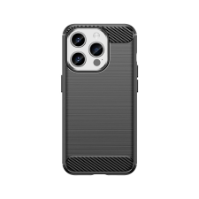Hurtel Carbon tok iPhone 15 Pro - fekete tok és táska