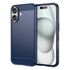 Hurtel Carbon tok iPhone 16 - kék tok és táska