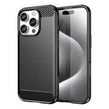 Hurtel Carbon tok iPhone 16 Pro Max - fekete tok és táska