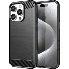 Hurtel Carbon Tok iPhone 16 Pro Max - Fekete (5907769364761) tok és táska
