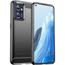 Hurtel Carbon Tok Realme Narzo 50 5G - Fekete (9145576267530) tok és táska
