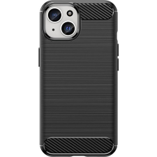Hurtel CARBON Tok Rugalmas Tok iPhone 15 Carbon Case - Fekete (9145576279410) tok és táska