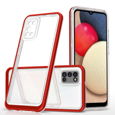 Hurtel Clear 3az1ben tok Samsung Galaxy A03S (166) gél telefontok pirosra tok és táska