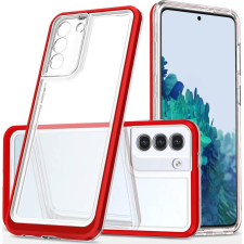 Hurtel Clear 3az1ben Tok Samsung Galaxy S22 + S22 Plus Gél Telefontok Piros (187730604) tok és táska