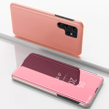 Hurtel Clear View kinyitható tok Samsung Galaxy S25 Ultra - rózsaszín tok és táska