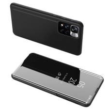 Hurtel Clear View könyvtok Realme 10 4G - fekete tok és táska