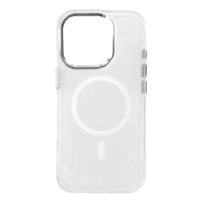Hurtel Csillogó tok kompatibilis az iPhone 16 Pro White telefonnal tok és táska