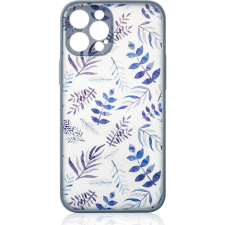 Hurtel Design Tok iPhone 12 Pro Max Virág Tok Sötétkék (187749227) tok és táska