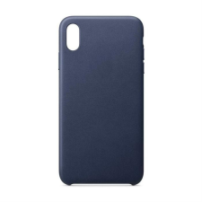 Hurtel ECO bőr tok iPhone 12 Pro Max sötétkék tok és táska