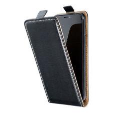 Hurtel Flip tok Slim Flexi Fresh Samsung Galaxy A10 fekete telefontok tok és táska
