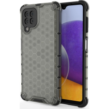 Hurtel Honeycomb Tok Páncéltelefontok A Tpu Bumper Samsung Galaxy A22 4G Fekete (9145576213483) tok és táska
