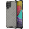 Hurtel Honeycomb Tok Ütésálló Borítás Gél Samsung Galaxy M53 5G Fekete (187748910)