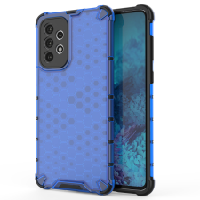 Hurtel Honeycomb tok ütésálló géltok Samsung Galaxy A73 Blue tok és táska