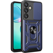 Hurtel Hybrid Armor Camshield Tok Samsung Galaxy S25 Plus - Kék (5907769368066) tok és táska