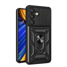 Hurtel Hybrid Armor Camshield tok Xiaomi 15 - fekete tok és táska