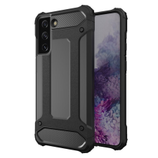Hurtel hybrid Armor tok Tough ütésálló tok Samsung Galaxy S22 Ultra fekete tok és táska