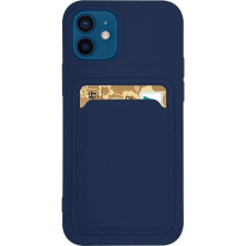 Hurtel Kártyatartós Tok Xiaomi Redmi Note 10 5G / Poco M3 Pro Tengerészkék (9145576229798) tok és táska