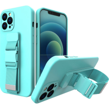 Hurtel Kötél Tok Gel Tpu Légzsák Telefontok iPhone 13 Pro Max Világoskékhez (9145576218327) tok és táska