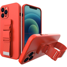 Hurtel Kötél Tok Gel Tpu Légzsák Telefontok iPhone Xs / iPhone X Red (9145576217290) tok és táska
