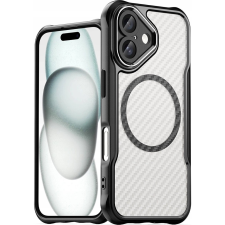 Hurtel Leading Series Magsafe-Kompatibilis Tok iPhone 16 - Fekete (5907769365058) tok és táska