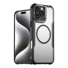 Hurtel Leading Series MagSafe-kompatibilis tok iPhone 16 Pro Max - fekete tok és táska