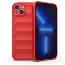 Hurtel Magic Shield tok iPhone 14 Plus rugalmas Armor tok piros tok és táska