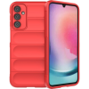 Hurtel Magic Shield Tok Samsung Galaxy A24 4G Rugalmas Armor Tok Piros (9145576277591)