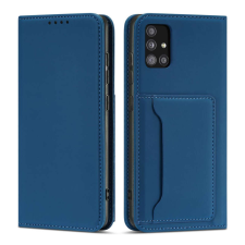 Hurtel Mágnes kártya Xiaomi Redmi Note 11 Pro kártya könyvtok kártyatartó kék tok és táska