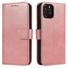 Hurtel Mágneses tok Elegáns tok Flip tok Xiaomi Poco X4 NFC 5G rózsaszín tok és táska