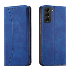 Hurtel Magnet Fancy Case Samsung Galaxy S23 mágneses flipes tok pénztárcával, állvánnyal, kék tok és táska