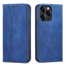 Hurtel Magnet Fancy Case tok iPhone 14 flip cover pénztárca állvány kék tok és táska