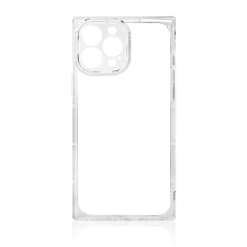 Hurtel Négyzet alakú átlátszó tokvédő Samsung Galaxy A12 5G átlátszó gél burkolat tok és táska