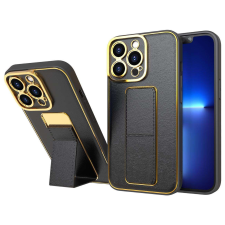 Hurtel New Kickstand tok iPhone 12 tok állvánnyal fekete tok és táska
