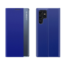 Hurtel New Sleep kinyitható tok Samsung Galaxy S24 FE - kék tok és táska