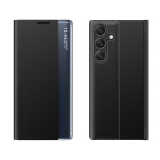 Hurtel New Sleep kinyitható tok Samsung Galaxy S25 Plus - fekete tok és táska