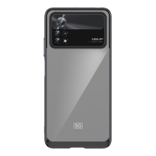 Hurtel Outer Space tok Xiaomi Poco X4 Pro 5G tok rugalmas kerettel fekete tok és táska