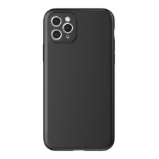 Hurtel Puha tok Samsung Galaxy A04s vékony szilikon tok fekete tok és táska