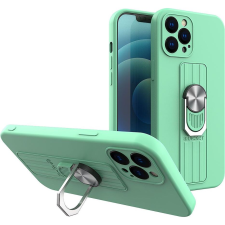 Hurtel Ring Tok Szilikon Tok iPhone 13 Mini Menta (9145576214596) tok és táska
