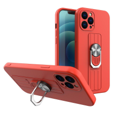 Hurtel Ring tok szilikon tok Samsung Galaxy A72 4G piros tok és táska