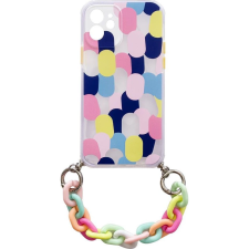 Hurtel Rugalmas Szilikon Telefontok Színes Lánccal iPhone 13 Mini Multicolour 1 (9145576224700) tok és táska