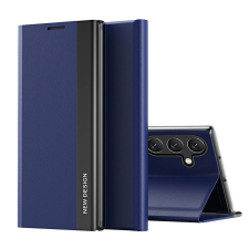 Hurtel Sleep Case Pro Case SAMSUNG Galaxy A24 4G készülékhez flipes állvánnyal kék tok tok és táska