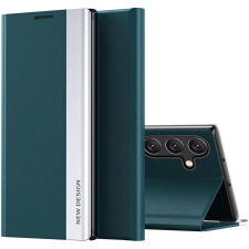 Hurtel Sleep Case Pro Kinyitható Tok Samsung Galaxy S25 - Zöld (5907769367588) tok és táska