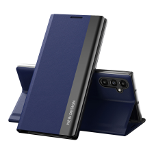 Hurtel Sleep Case Pro tok Samsung Galaxy A13 flip stand kék tok és táska
