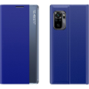 Hurtel Sleep Tok Flipes Kihajtható Tok Okos Ablakban Xiaomi Redmi K40 Pro + / K40 Pro / K40 / Poco F3 Kék (9111201931244)