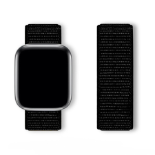Hurtel Sport Loop csereszíj Apple Watch 38/40/41mm - fekete okosóra kellék